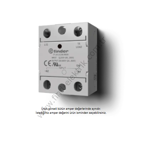 F.77.F1.9.024.8650 Giriş 24 V DC, çıkış 80A 600 V AC (24…660 V AC)