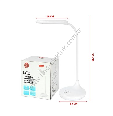 Watton WT-005 Şarjlı Sarı Ve Beyaz Renk Masa Lambası