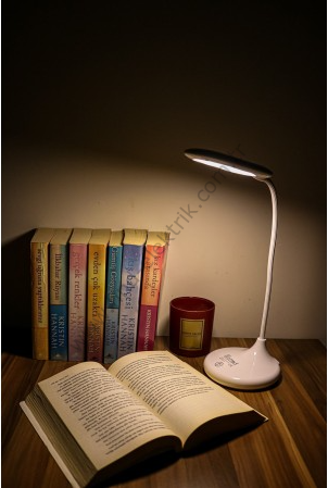 Watton WT-005 Şarjlı Sarı Ve Beyaz Renk Masa Lambası