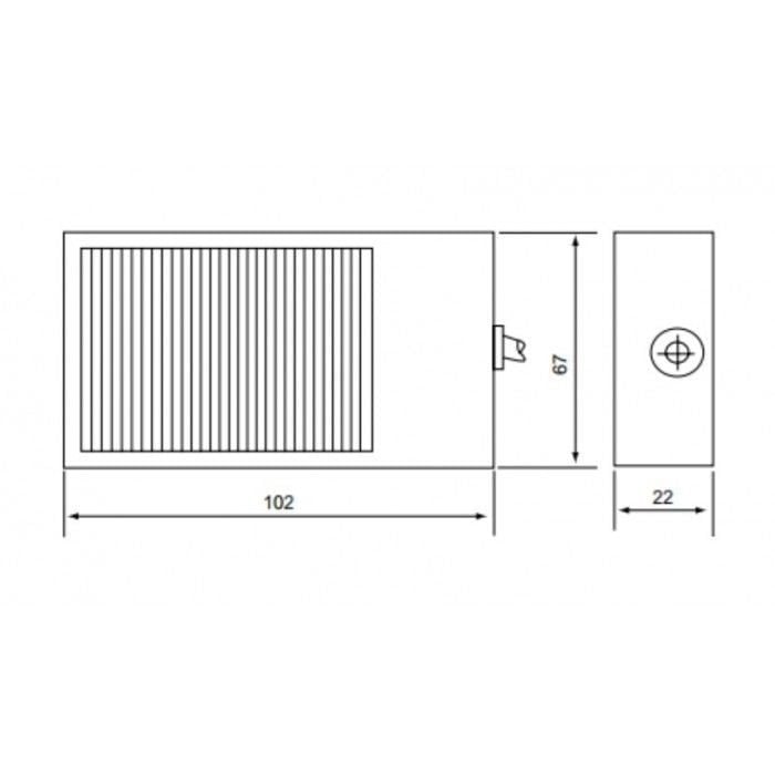 Cntd CFS-1 (FS-01S) Korumasız Ayak Pedalı
