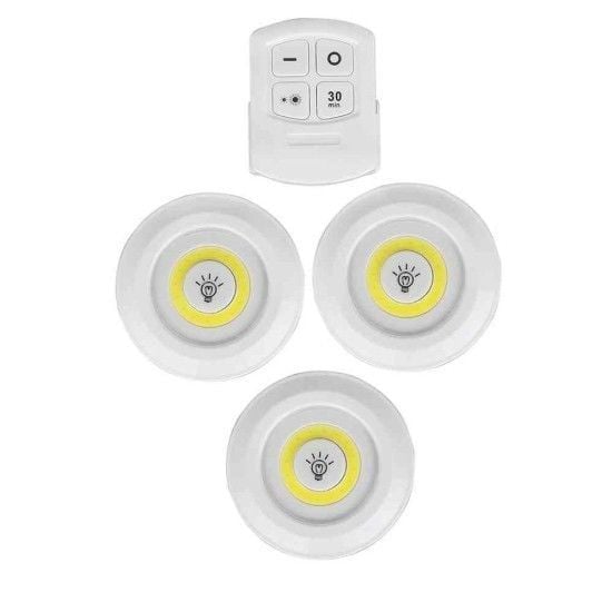 Watton WT-364 Uzaktan Kumandalı Yapışkanlı Led Spot Lamba