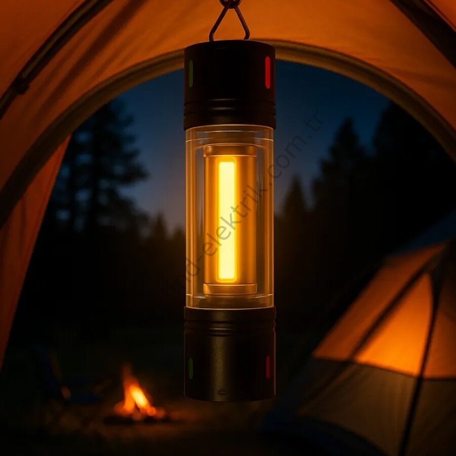 Watton WT-736 TG Led Şarjlı Ortam Odak Aydınlatma Kamp Feneri