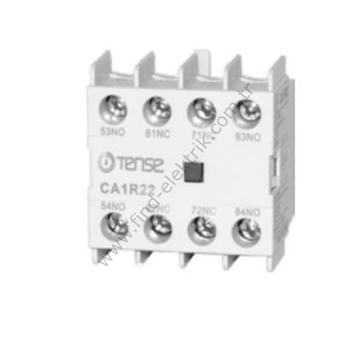 Tense CA1R22 Yardımcı Kontak 2NA+2NK