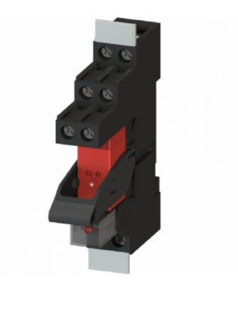 Schrack RT-4A4L24 24V DC 2 Kontak Röle+Soket+Led Modül+Klips+Etiket