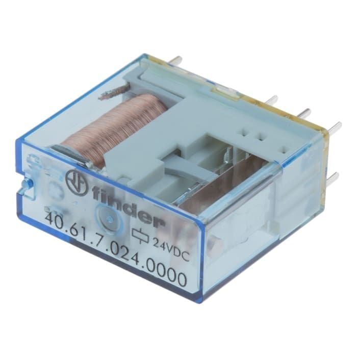 Finder F.40.61.7.024.0000 Minyatür PCB Röle 1 Co-16A Kont 24V DC Sensıtıve