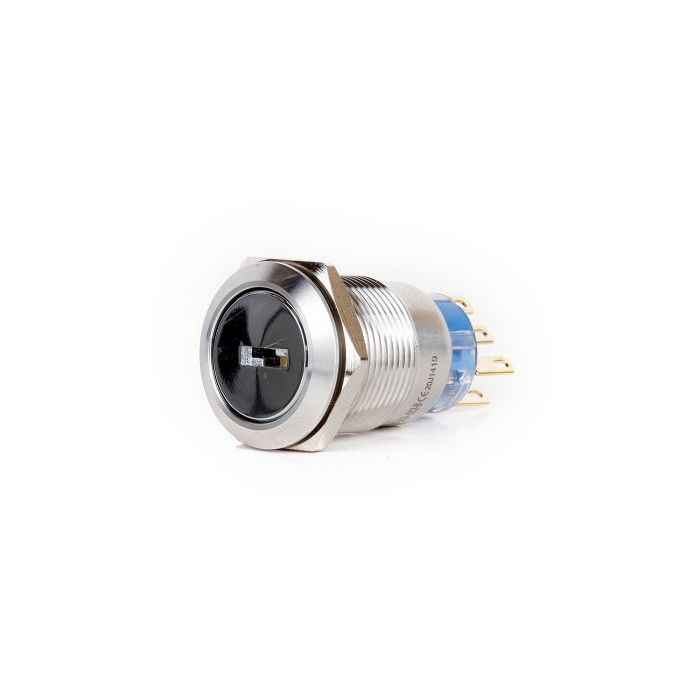 Butto J16-612-2-E 16mm Işıksız 0-1 Kalıcı Anahtarlı Buton