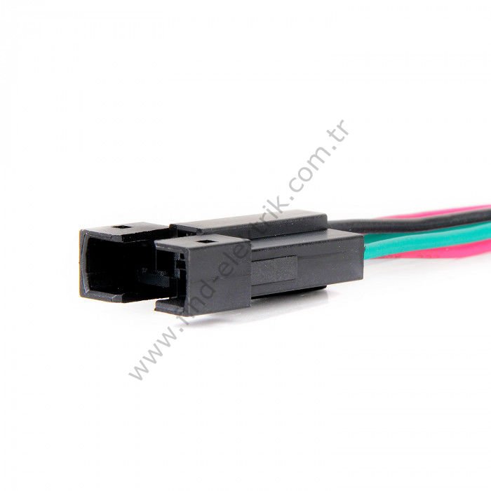 Butto J22-6P-50 22mm Buton Uyumlu Soket 50cm Kablolu
