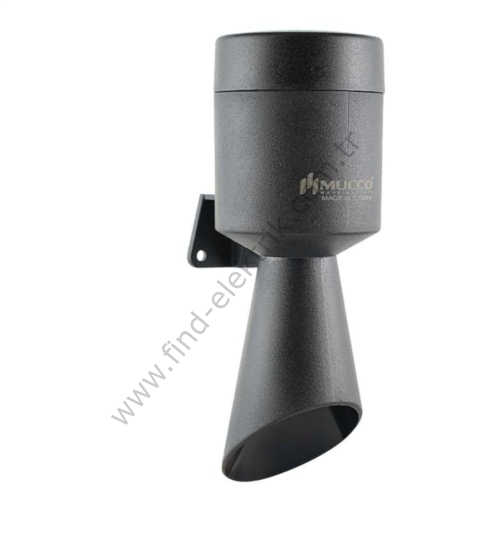 Mucco SNT-B712-F Duvara Montaj Borulu Korna 16 Melodili 40-250V AC/DC
