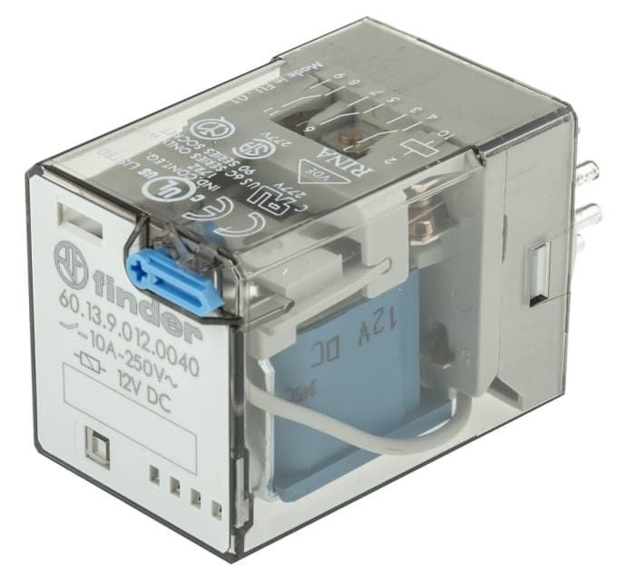 Finder F.60.13.9.012.0040-Genel Kullanımlı3 Co-10A Kontaklı 12V DC