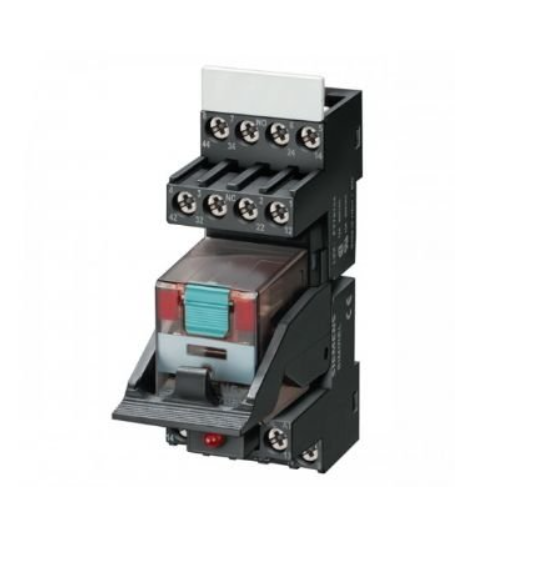 Schrack PT-3A5R24 24V AC 3 Kontak Röle+Soket+Led Modül+Klips+Etiket