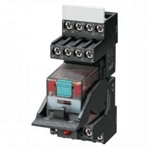 Schrack PT-5A5L24 24V DC 4 Kontak Röle+Soket+Led Modül+Klips+Etiket