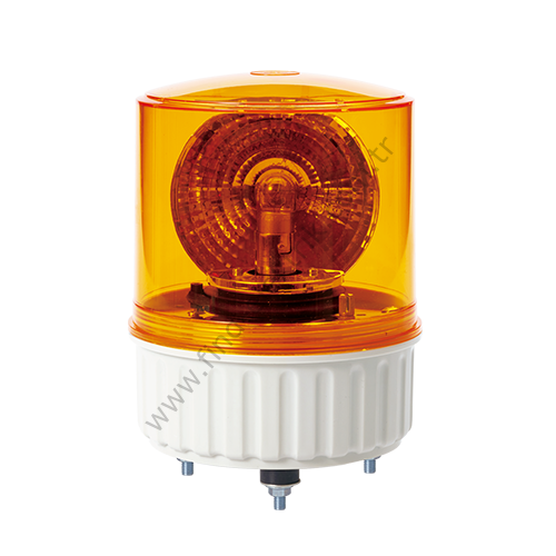 Qlight S125U-BZ-24-A 24V DC, Döner Reflektör, Buzzer, Vida Kaideli Montaj
