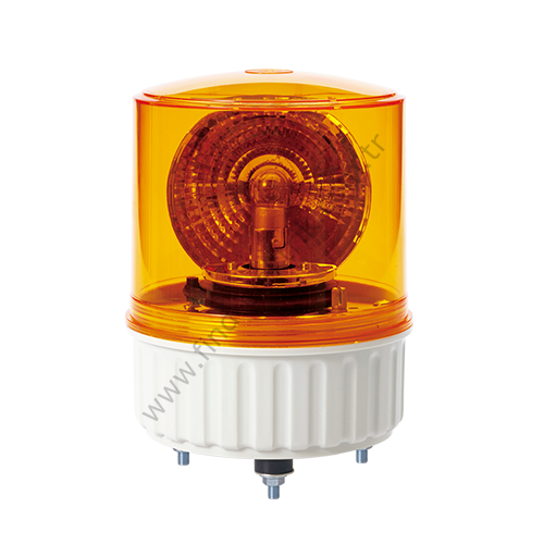 Qlight S125U-BZ-24-A 24V DC, Döner Reflektör, Buzzer, Vida Kaideli Montaj