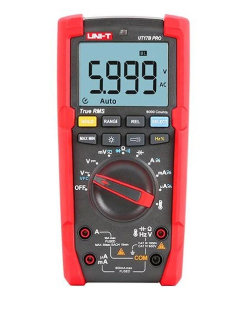 Unit UT17B PRO 1000V True RMS Dijital Multimetre