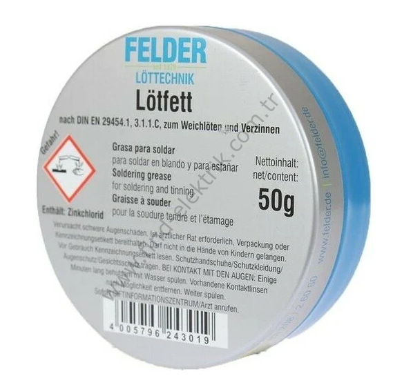 Löttfet 50 Gr Lehim Pastası