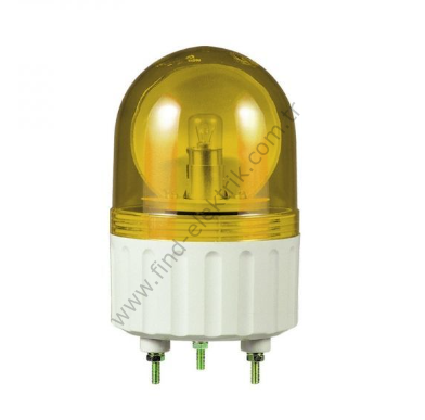 Qlight S80R-24-A 24V DC, Döner Reflektörlü, Vida Kaideli Montaj