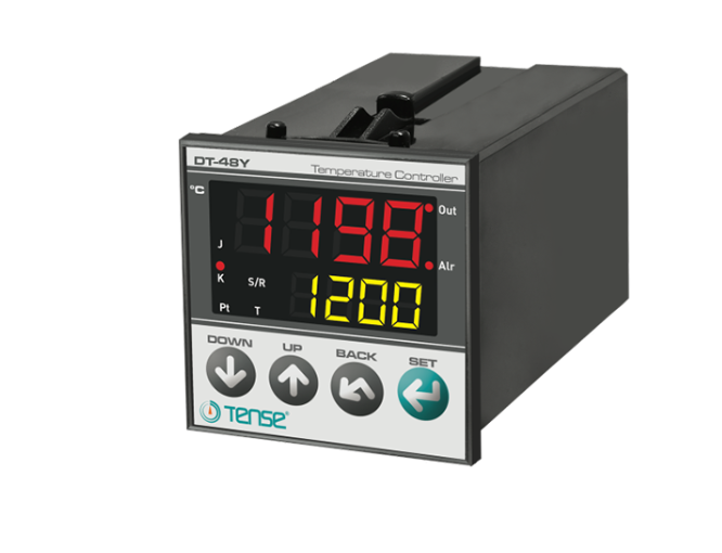 Tense DT-48Y Dijital Sıcaklık Kontrol Rölesi 24V Beslemeli