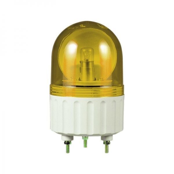 Qlight S80R-BZ-24-A 24V DC, Döner Reflektör, Buzzer, Vida Kaideli Montaj
