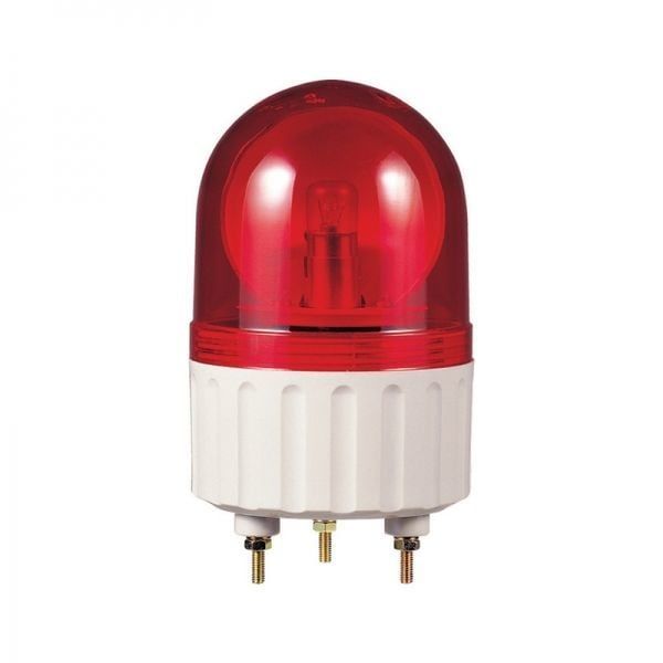 Qlight S80R-B-220-R 220V AC, Döner Reflektör, Buzzer, Vida Kaideli Montaj