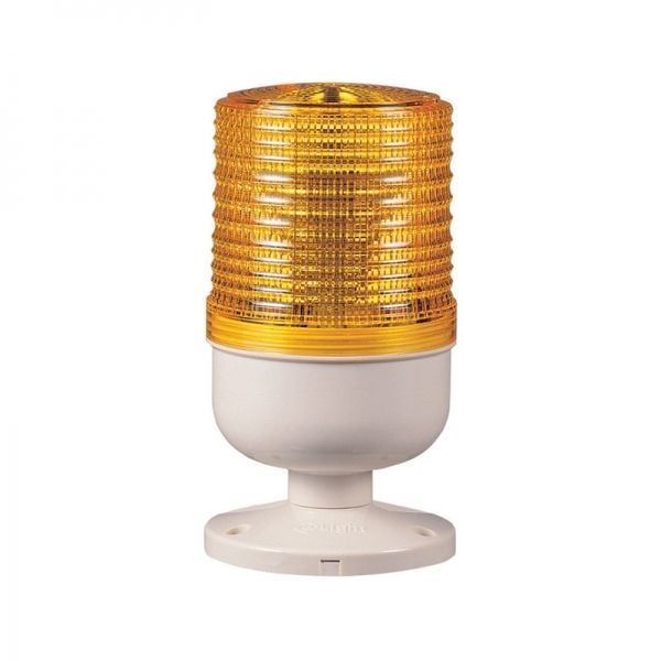 Qlight S80BFK-220-A 220V AC, Flaşör, Dairesel Taban Montaj