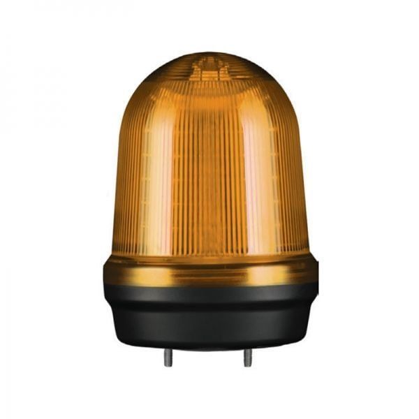 Qlight Q80L-24-A 24V DC, Kalıcı Işık / Flaşör, Vida Kaideli Montaj