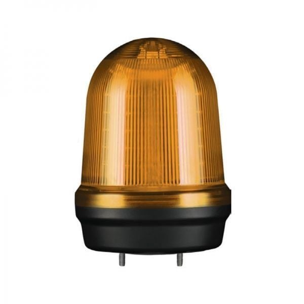 Qlight Q80L-24-A 24V DC, Kalıcı Işık / Flaşör, Vida Kaideli Montaj