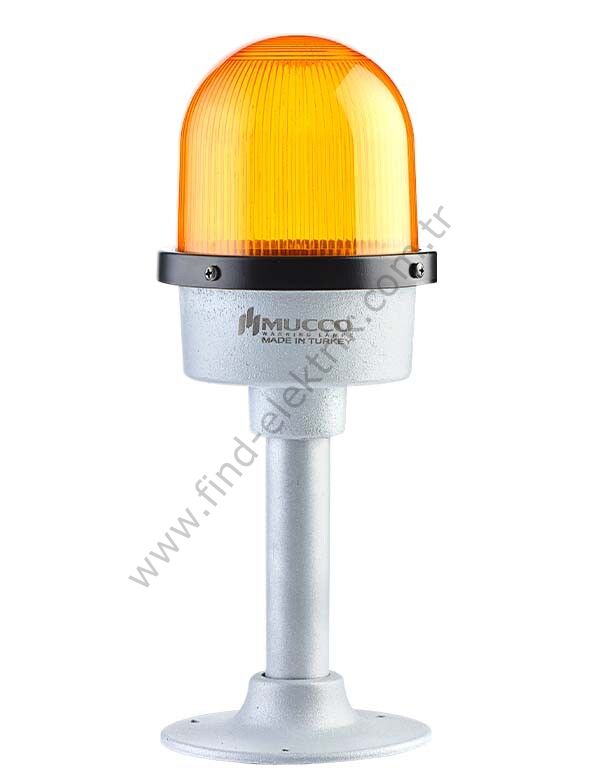 Mucco SNT-U125-DT1-12-3 Tabana Montaj Uçak İkaz Lambası 12V DC