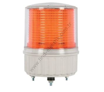Qlight S125SOL-A 2.4V DC, Flaşör, Vida Kaideli Montaj