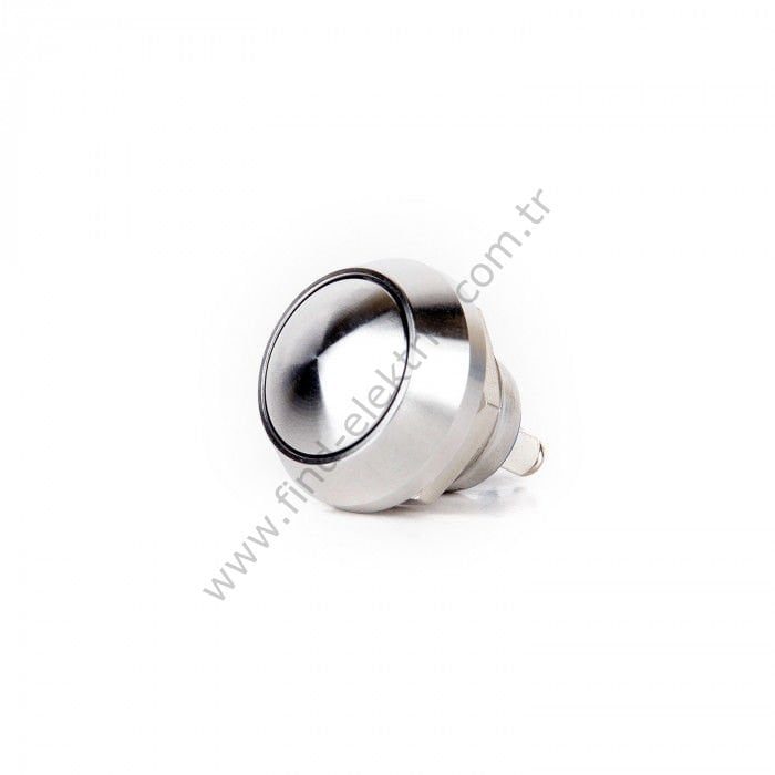 Butto EJ12-231A 12mm Işıksız Bombeli Çelik Kafa Yaylı Buton ıp67
