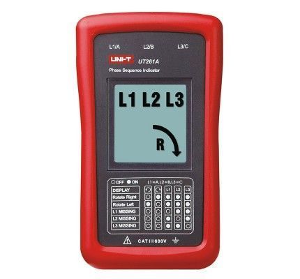 Unit UT-261A Dijital Faz Sırası Ölçer