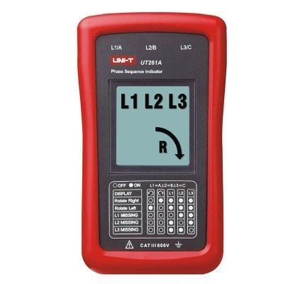 Unit UT261A Dijital Faz Sırası Ölçer