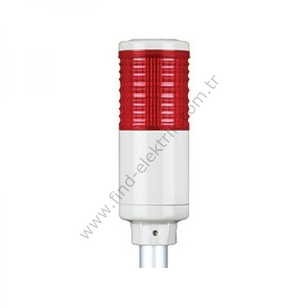 Qlight ST45BF-1-220-R 220V AC, Kalıcı Işık / Flaşör