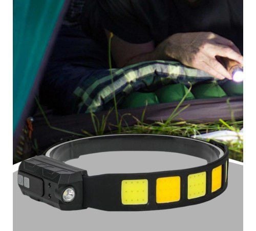 Watton WT-066 Sensörlü COB XPG Led Kafa Lambası