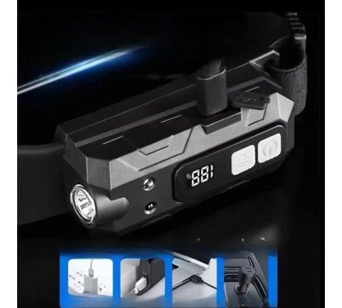 Watton WT-066 Sensörlü COB XPG Led Kafa Lambası
