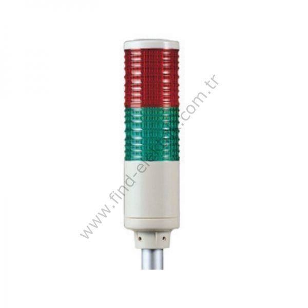 Qlight ST45B-2-24-RG 24V AC/DC, Kalıcı Işık