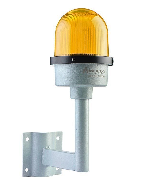 Mucco SNT-U125-D1-22-3 Tek Kollu Uçak İkaz Lambası 85-260V AC/DC