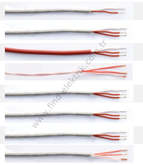 3*0,22 PT-100 Tefon + Tefon Beyaz (100 METRE)