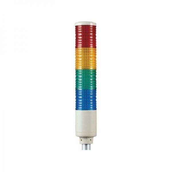 Qlight ST45BF-BZ-4-220-RAGB 220V AC, Kalıcı Işık / Flaşör Ve Buzzer