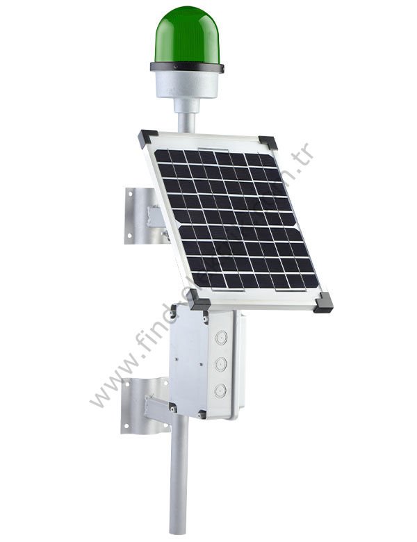 Mucco SNT-U125-SL25-2 Solar Panelli Uçak İkaz Lambası