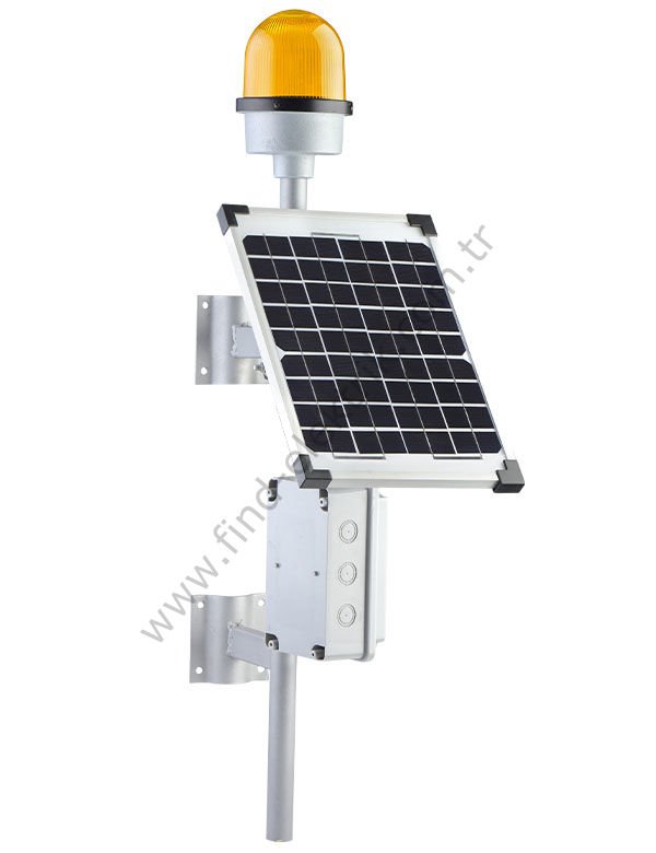 Mucco SNT-U125-SL25-3 Solar Panelli Uçak İkaz Lambası