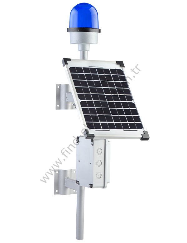 Mucco SNT-U125-SL25-4 Solar Panelli Uçak İkaz Lambası