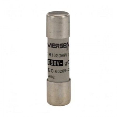 Mersen FR10GG50V6 Porselen Gecikmeli Sigorta GG 10X38 6A  500V