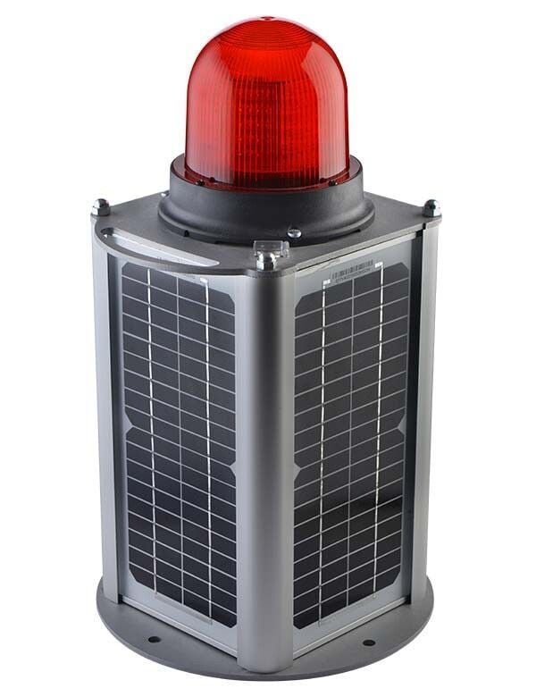 Mucco SNT-U125-SLT25-1 Tabana Montaj Solar Panelli Uçak İkaz Lambası