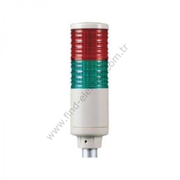 Qlight ST45L-BZ-2-220-RG 220V AC, Kalıcı Işık Ve Buzzer
