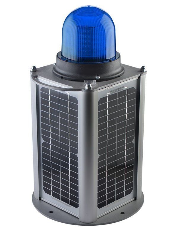 Mucco SNT-U125-SLT25-4 Tabana Montaj Solar Panelli Uçak İkaz Lambası