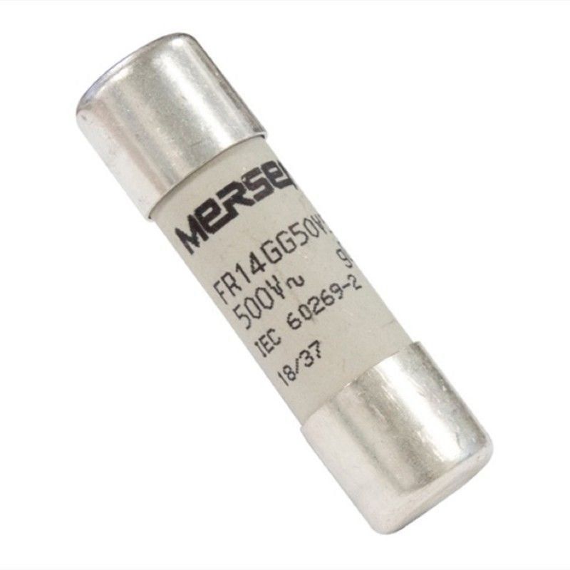Mersen FR14GG50V50 Porselen Gecikmeli Sigorta GG 14X51 50A  500V