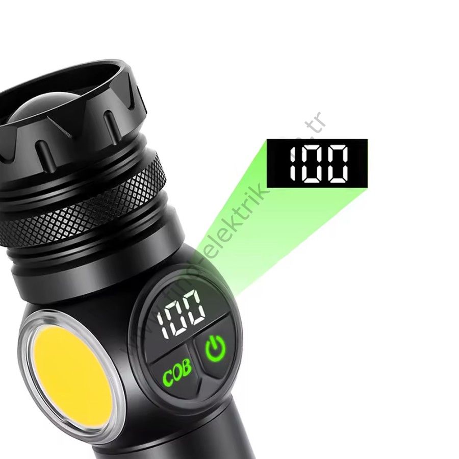 Watton WT-704 9 Mod Şarjlı Kamp İçin Uygun El Feneri