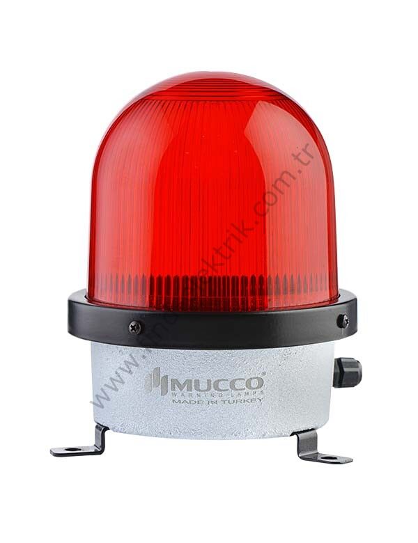 Mucco SNT-D12522-1 D Serisi Endüstriyel İkaz Lambası 85-260V AC/DC