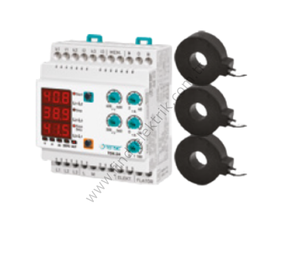 Tense TDK-24YU Trifaze Dalgıç Kontrol Rölesi (Yıldız-Üçgen Çıkışlı)