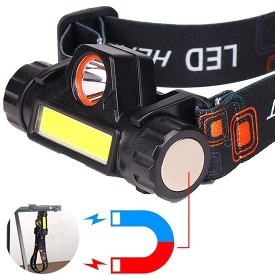 Watton WT-056 Şarjlı Dayanıklı Balıkçı Kafa Lambası